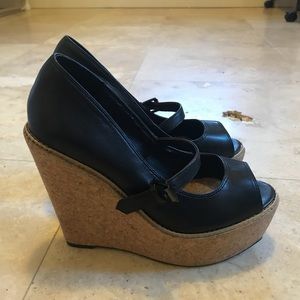 Shellys London Platform heels. Like new used once